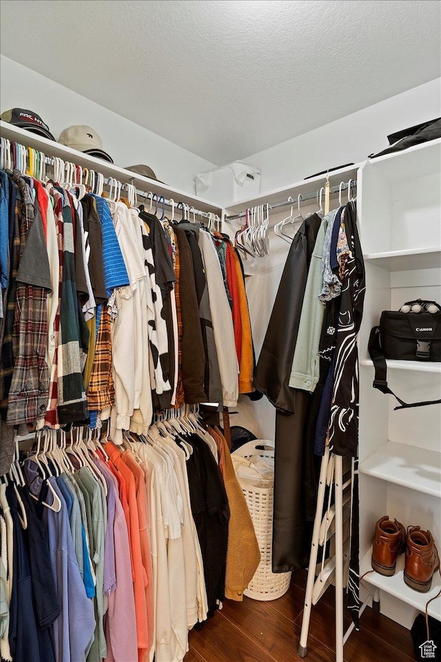 1545 N 420 W Unit 103, Logan, UT 84341 - spacious closet featuring wood finished floors