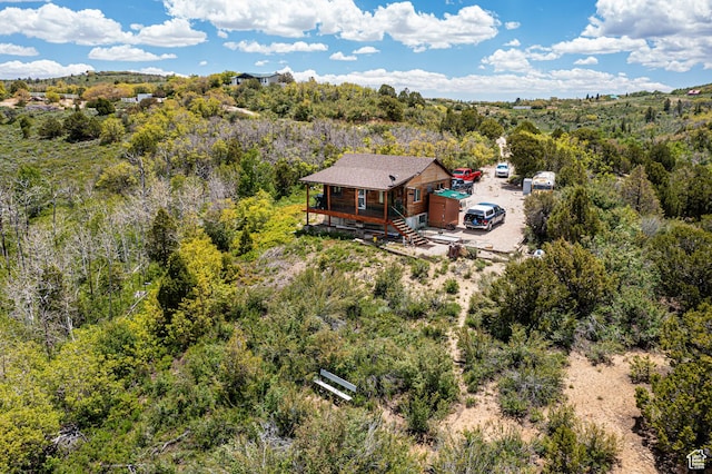 2185 Crestridge Rd Unit 51, Salina, UT 84654 - aerial view with a forest view