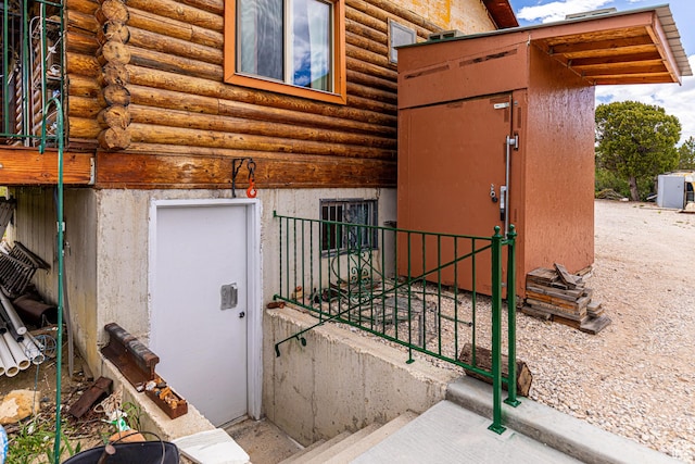 2185 Crestridge Rd Unit 51, Salina, UT 84654 - property entrance with log siding