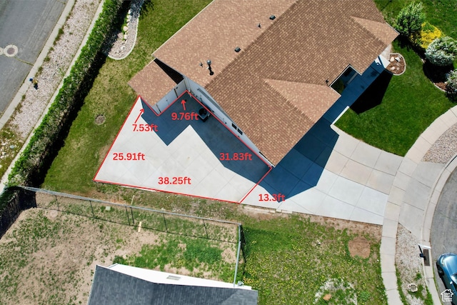 819 E 725 N, Ogden, UT 84404 - birds eye view of property
