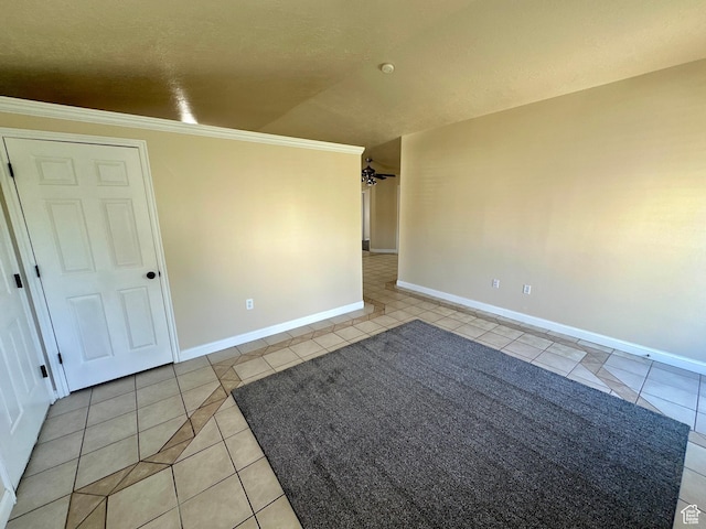 819 E 725 N, Ogden, UT 84404 - unfurnished room featuring crown molding, baseboards, and light tile patterned floors