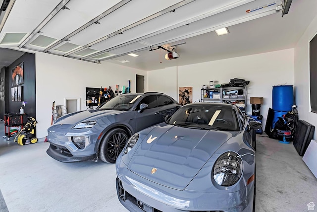 6433 N Glenmar Way, Eagle Mountain, UT 84005 - garage featuring a garage door opener