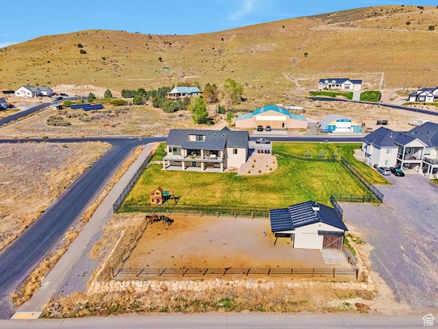 6433 N Glenmar Way, Eagle Mountain, UT 84005 - bird's eye view with a mountain view