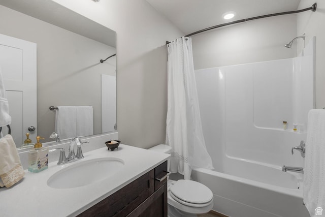 3154 W 1650 N Unit D, Cedar City, UT 84721 - full bathroom featuring vanity, toilet, and shower / tub combo