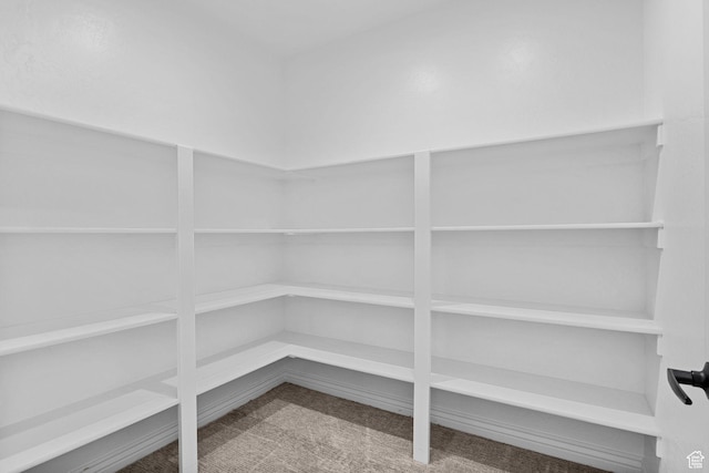 view of pantry