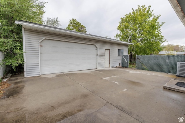 5550 Westside Dr, Kearns, UT 84118 - detached garage with fence and central AC