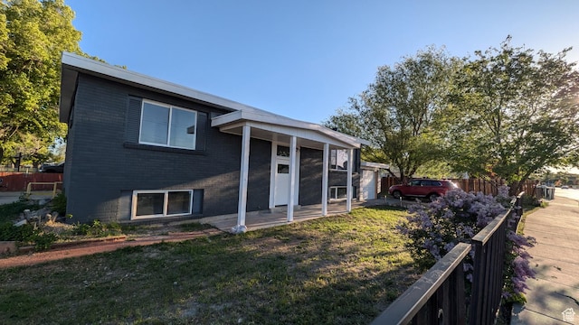 3112 S 3780 W, West Valley City, UT 84120 - rear view of house featuring brick siding