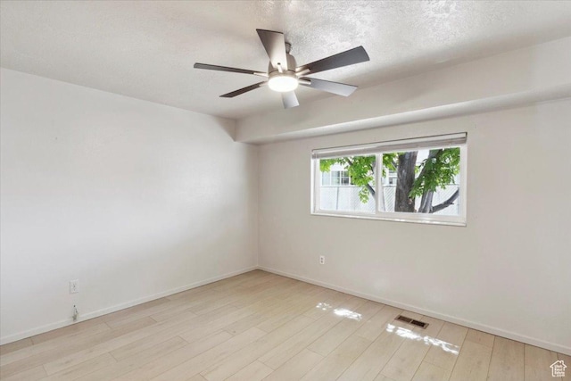 5782 Redwood Ln, South Ogden, UT 84403 - spare room featuring baseboards, a ceiling fan, and wood finished floors
