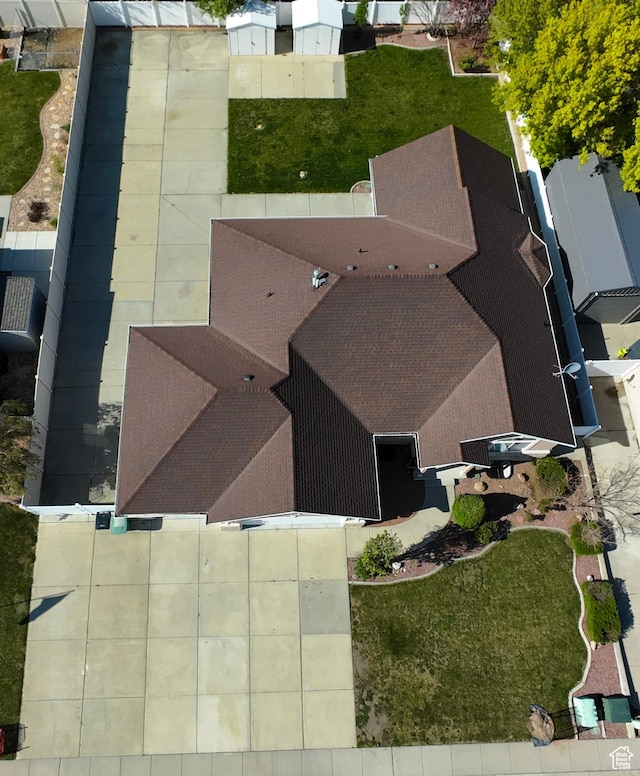 4902 W Pine Laurel Ln, West Jordan, UT 84081 - birds eye view of property