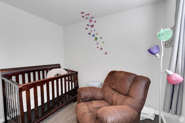 bedroom with carpet flooring