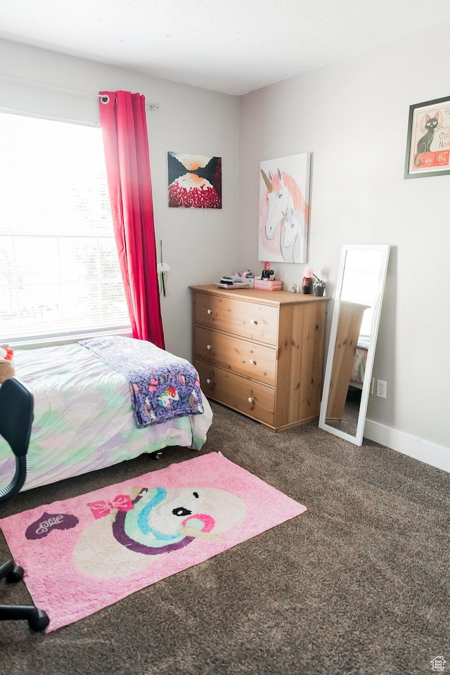 4866 W Spirit Lake Cir, Riverton, UT 84096 - bedroom with carpet floors