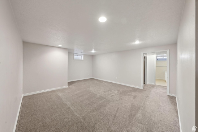 518 E Wendy Way S, Tremonton, UT 84337 - basement with recessed lighting, carpet, and baseboards