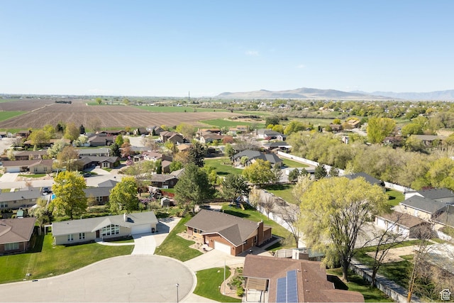 518 E Wendy Way S, Tremonton, UT 84337 - birds eye view of property with a residential view and a mountain view