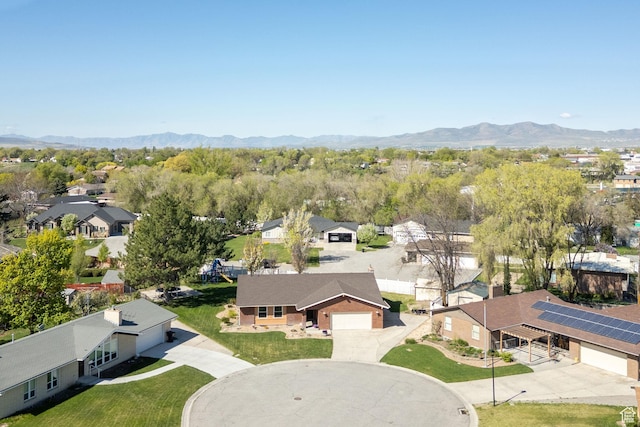 518 E Wendy Way S, Tremonton, UT 84337 - aerial view with a residential view and a mountain view