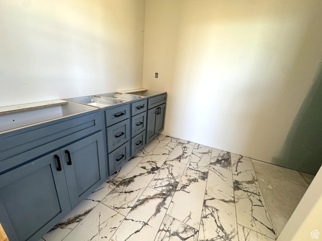 3042 S Chukar Dr, Garden City, UT 84028 - bathroom featuring marble finish floor