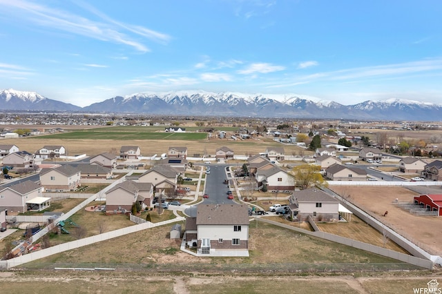 3596 W 2610 S, Syracuse, UT 84075 - aerial perspective of suburban area with mountains