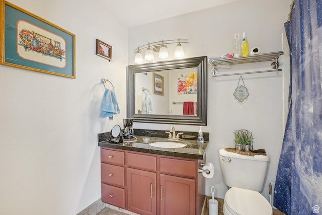 8564 S Laurel Oak Dr W, West Jordan, UT 84088 - bathroom with vanity and toilet