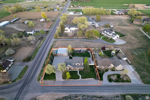 486 N 3500 W, Vernal, UT 84078 - drone / aerial view featuring a residential view