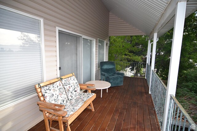 183 E Ama Fille Ln N, Elk Ridge, UT 84651 - view of deck