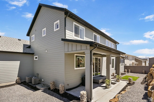 423 W Red Wolf Dr, Saratoga Springs, UT 84045 - rear view of house featuring a patio area and fence