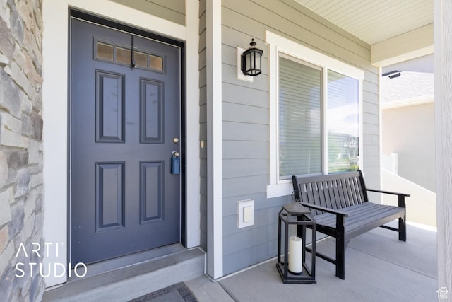 2034 E 970 N, Spanish Fork, UT 84660 - doorway to property featuring a porch