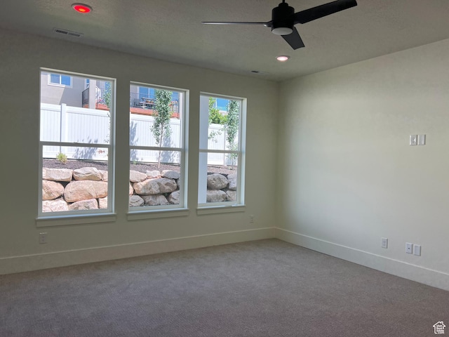 1148 N 1875 E Unit 2, Layton, UT 84040 - carpeted spare room with ceiling fan and recessed lighting