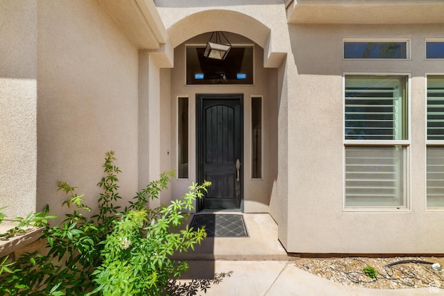2996 S Limestone Dr, St George, UT 84790 - property entrance featuring stucco siding