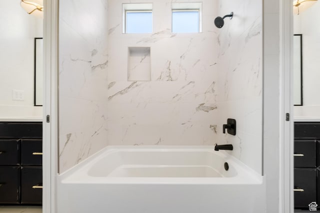 2996 S Limestone Dr, St George, UT 84790 - full bathroom with tub / shower combination and vanity