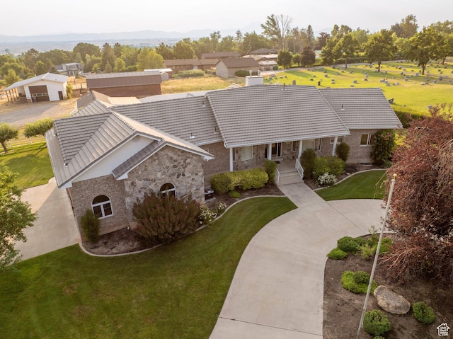 105 S 400 E, Hyde Park, UT 84318 - bird's eye view