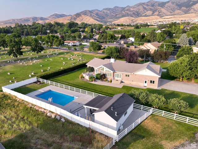 105 S 400 E, Hyde Park, UT 84318 - aerial view with a mountain view