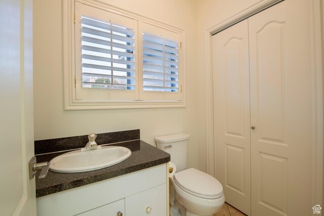 105 S 400 E, Hyde Park, UT 84318 - half bathroom with vanity and toilet