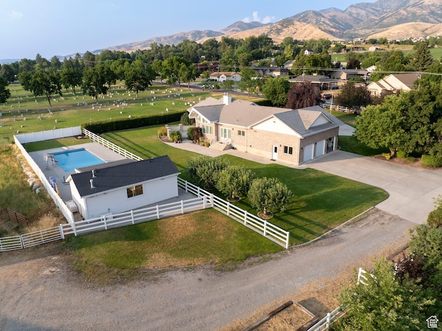 105 S 400 E, Hyde Park, UT 84318 - bird's eye view with a mountain view