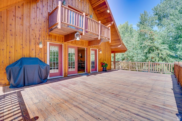 4571 Fawn Way, Heber City, UT 84032 - wooden deck featuring area for grilling