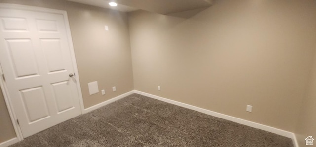 3391 W 1125 N, Layton, UT 84040 - unfurnished room featuring dark colored carpet and baseboards