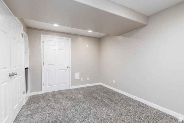 3391 W 1125 N, Layton, UT 84040 - finished basement featuring carpet flooring, recessed lighting, and baseboards