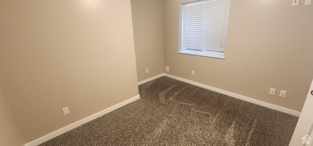 3391 W 1125 N, Layton, UT 84040 - spare room featuring dark carpet and baseboards