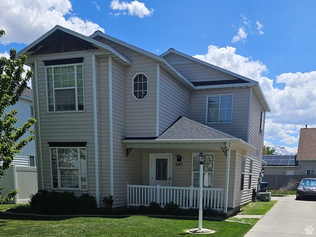 847 W 250 N, Spanish Fork, UT 84660 - view of front facade with a porch and roof with shingles