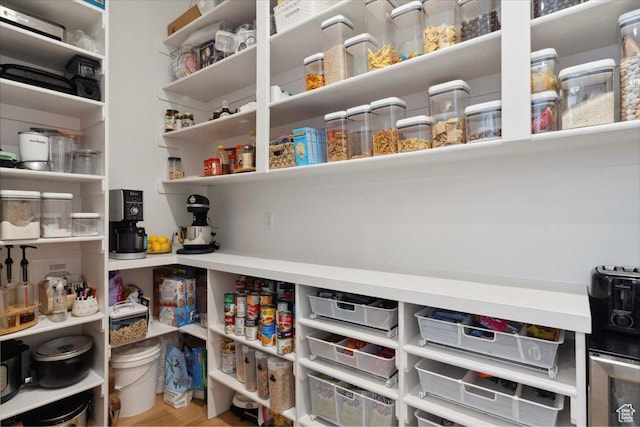 view of pantry