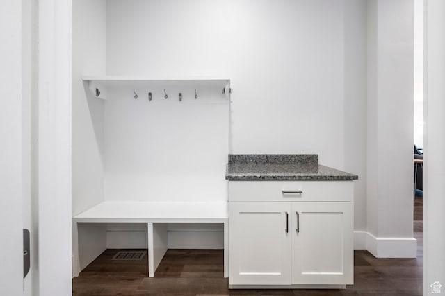 9293 S Regatta Ln, Cottonwood Heights, UT 84093 - mudroom featuring dark wood-style flooring