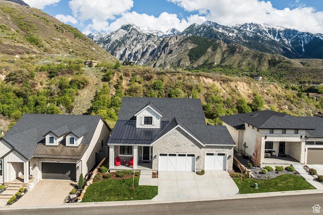 9293 S Regatta Ln, Cottonwood Heights, UT 84093 - property view of mountains
