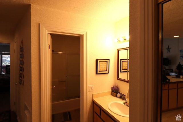 89 E Steam Engine Dr # 6B, Brian Head, UT 84719 - full bath with vanity and combined bath / shower with glass door