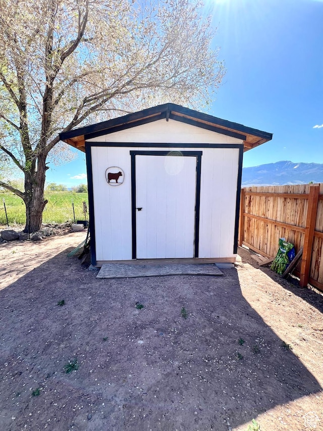 954 N 280 E, Elsinore, UT 84724 - view of shed featuring fence