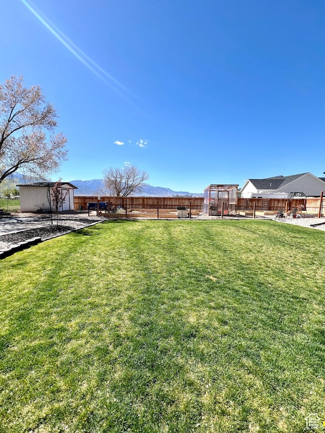 954 N 280 E, Elsinore, UT 84724 - view of yard featuring a fenced backyard