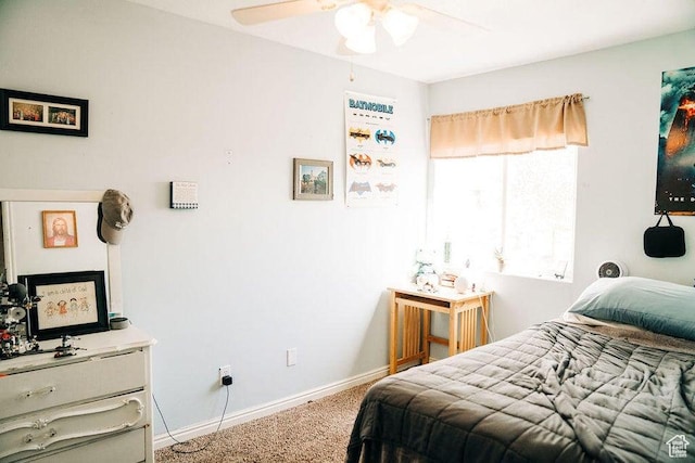 1478 S 4200 W, Cedar City, UT 84720 - bedroom featuring ceiling fan, carpet, and baseboards