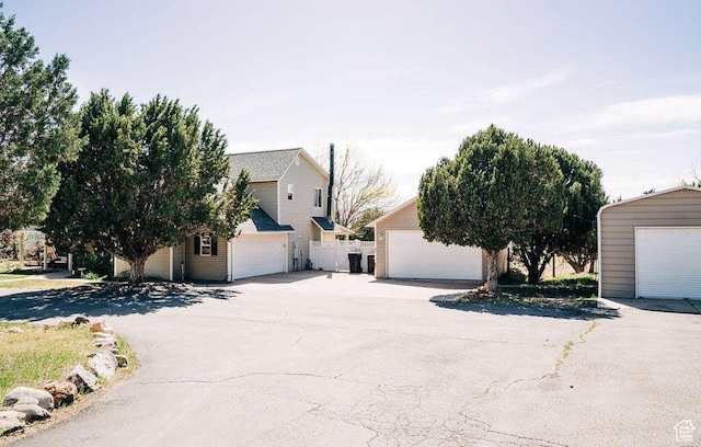 1478 S 4200 W, Cedar City, UT 84720 - view of home's exterior featuring an outdoor structure and a detached garage