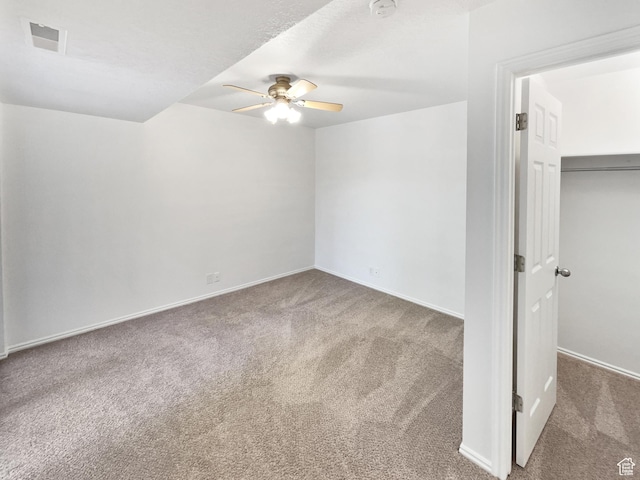 1303 N Riverside Ave Unit 32, Provo, UT 84604 - interior space with a closet, visible vents, baseboards, and carpet floors