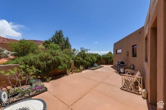 1151 W Shawnee Ct, Ivins, UT 84738 - view of patio featuring grilling area