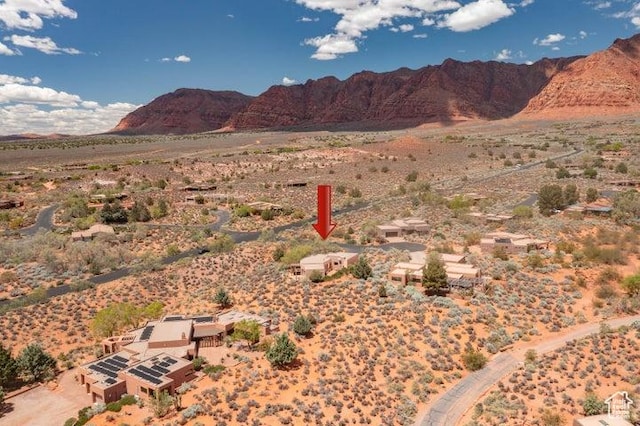 1151 W Shawnee Ct, Ivins, UT 84738 - property view of mountains with a rural view and view of desert
