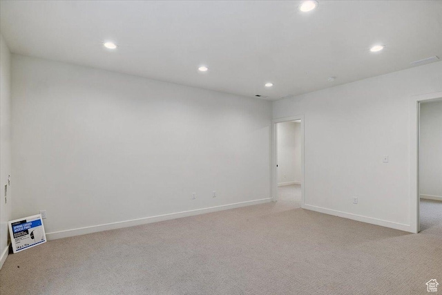 6768 W Docksider Dr Unit 298, South Jordan, UT 84009 - unfurnished room featuring recessed lighting and light carpet