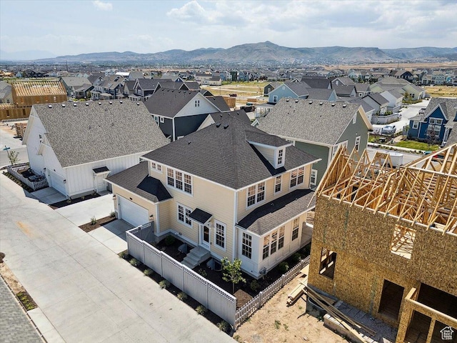 6768 W Docksider Dr Unit 298, South Jordan, UT 84009 - aerial view of residential area featuring a mountainous background